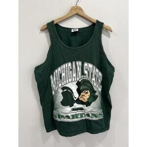 Vintage Michigan State Tank Top Shirt
